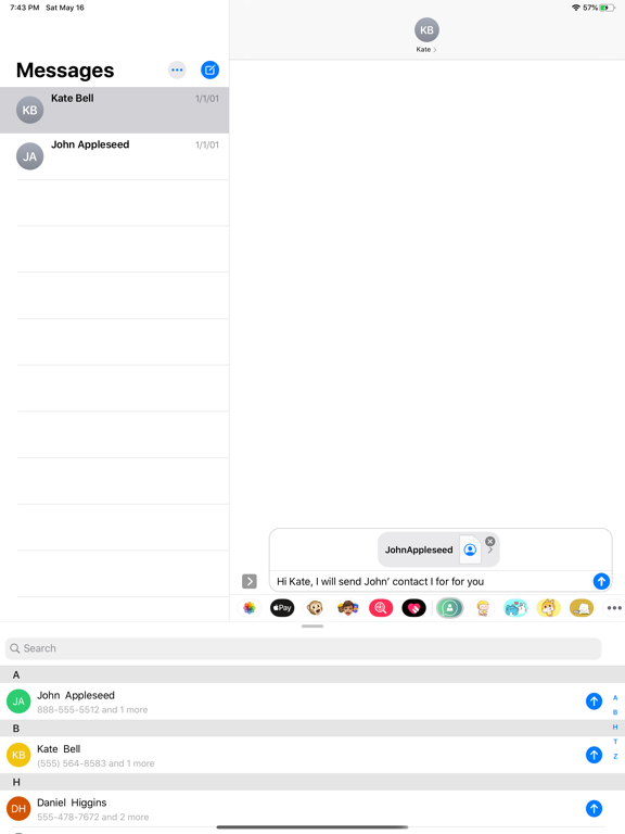 ezContact Sharing