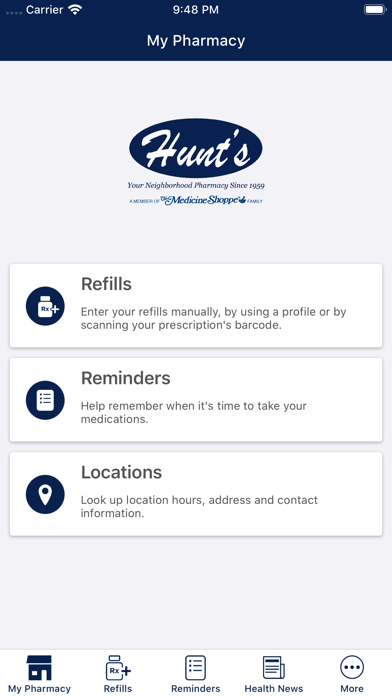 Screenshot #1 pour Hunt's Silver Lake Pharmacy