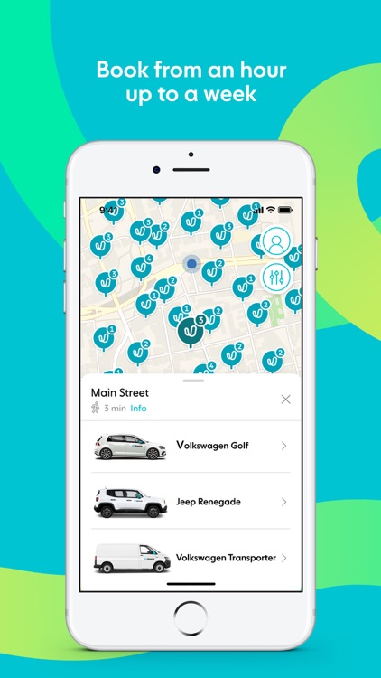 Ubeeqo Carsharing App