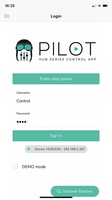 Screenshot #1 pour Ecler pilot