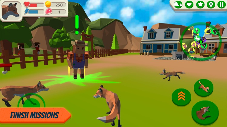 Fox Family - Animal Simulator