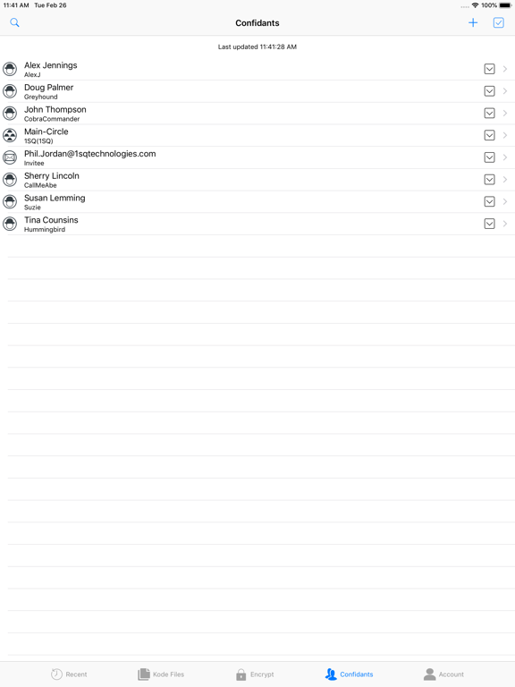 KodeFile iPad screenshot 6 - Productivity app