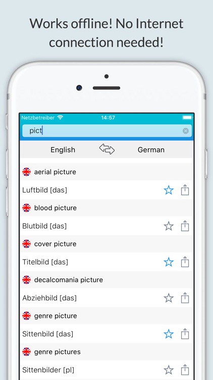 English German Dictionary +