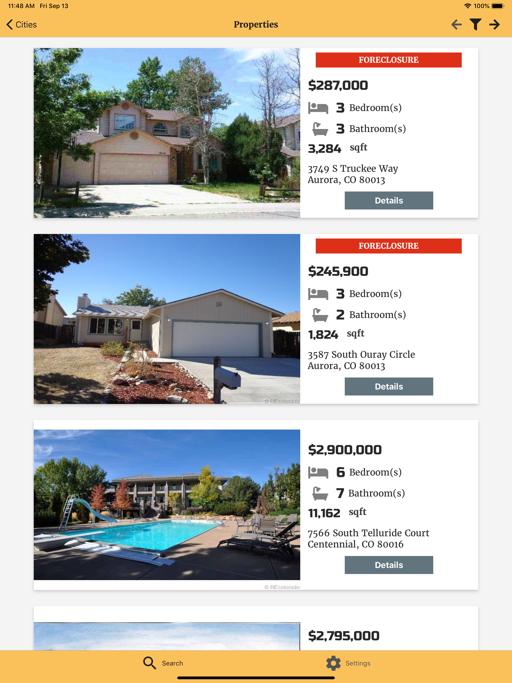 Real Estate Search by ALLHUD