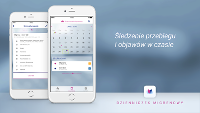 Screenshot #2 pour Dzienniczek Migrenowy!