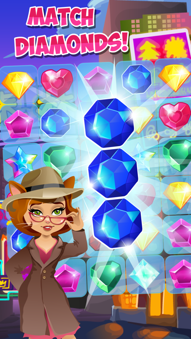How to cancel & delete Jewels Detective Shiny Мatch 3 from iphone & ipad 2