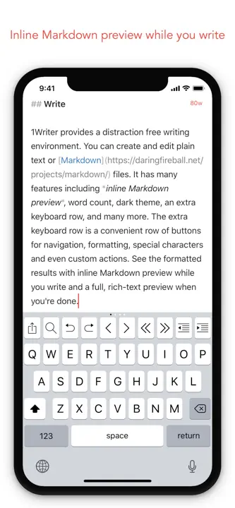 1Writer: Screenshot 1 von 9