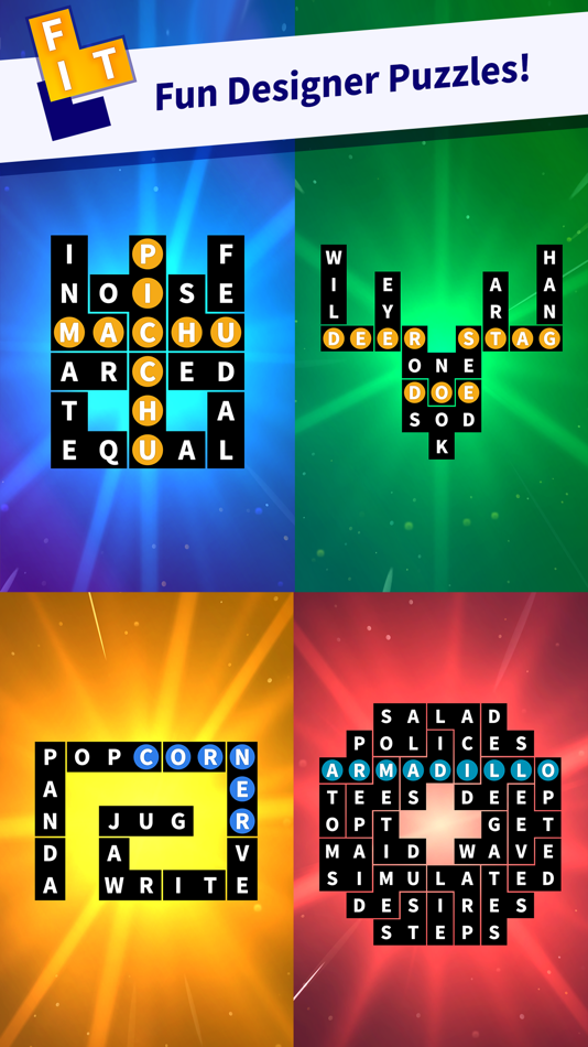 #3. Flow Fit - Word Puzzle (iOS) 由: Big Duck Games LLC