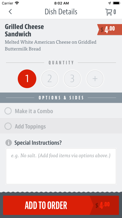 App screenshot