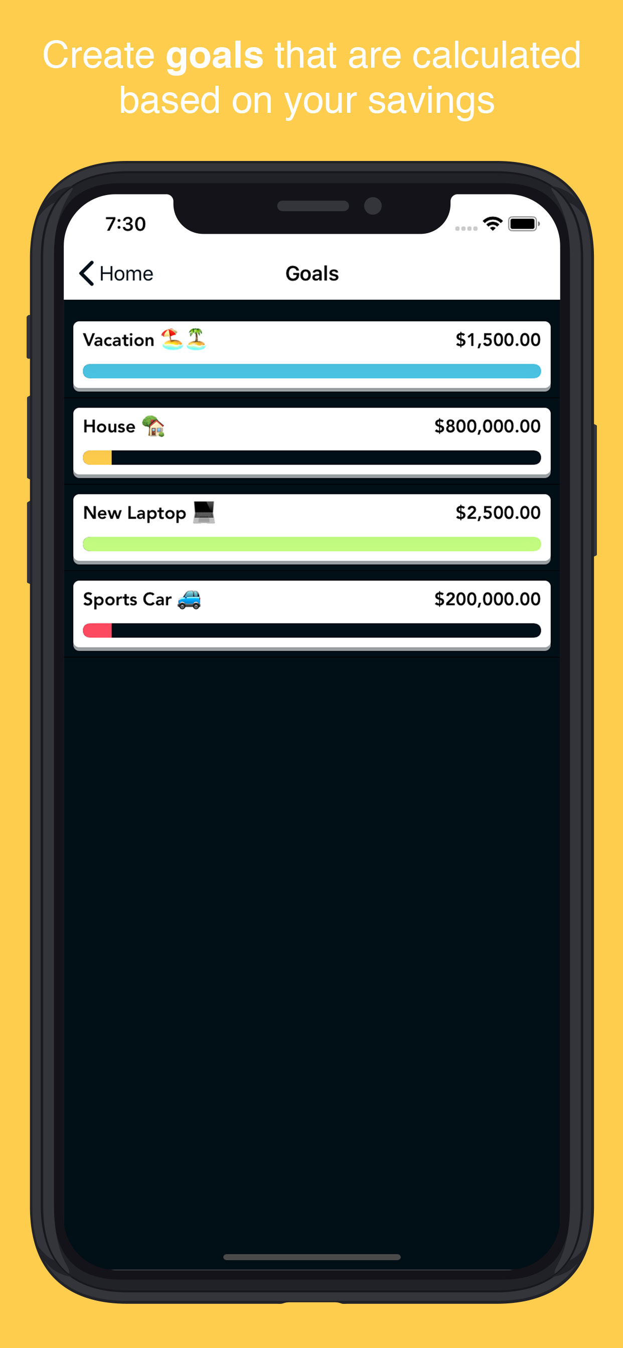 Spenditure screenshot 4