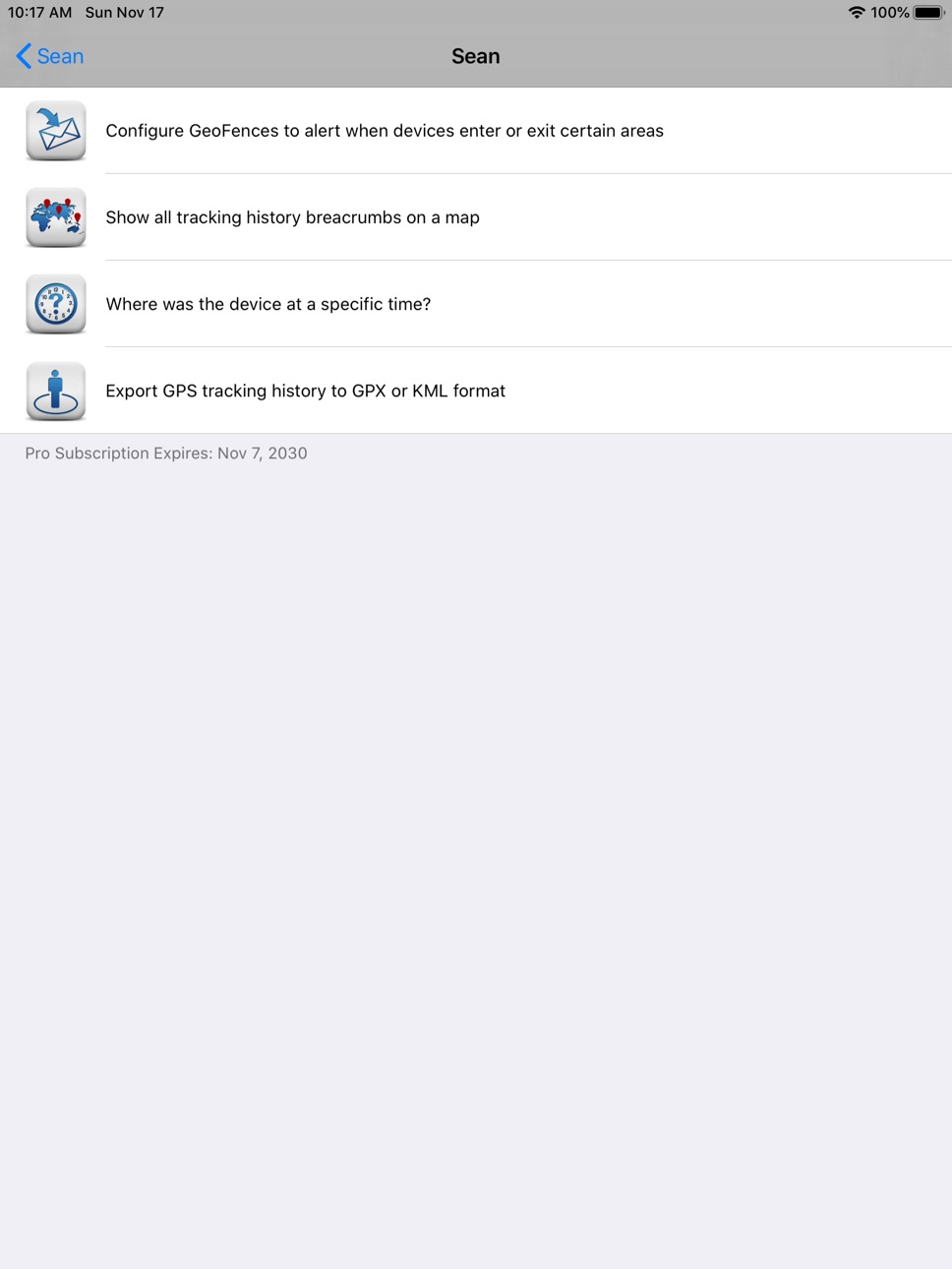 iPad screenshot