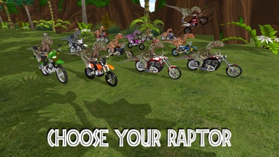 Moto Raptor: Jurassic Dinosaur Screenshot