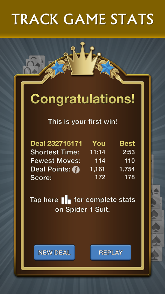 #4. Solebon Spider Solitaire (iOS) 来自: Solebon LLC