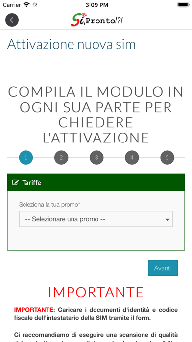 App screenshot