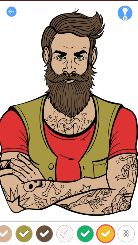 Paint4u: Color by Number Games screenshot 8