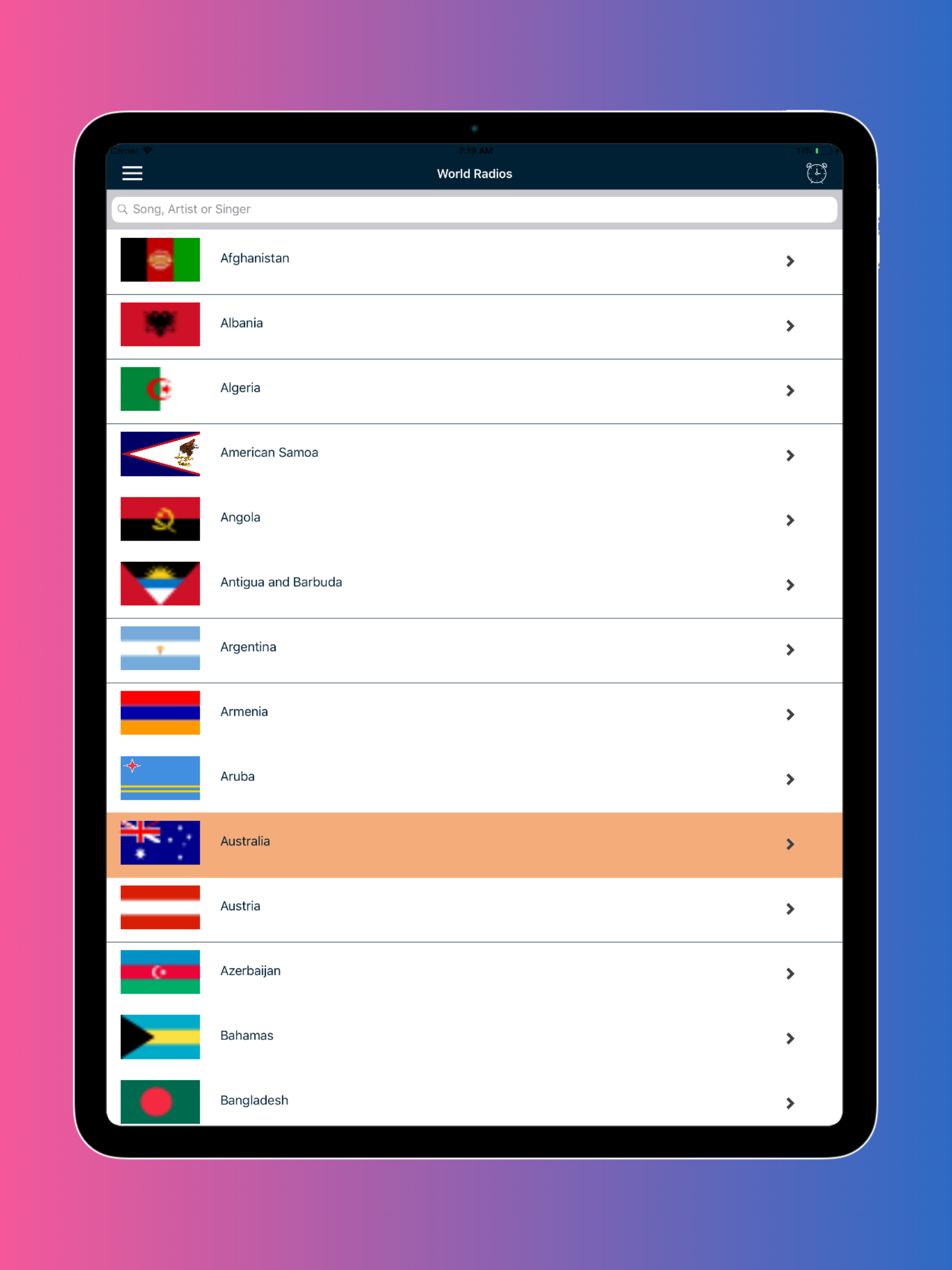 Radio Online - FM Radio World screenshot 11