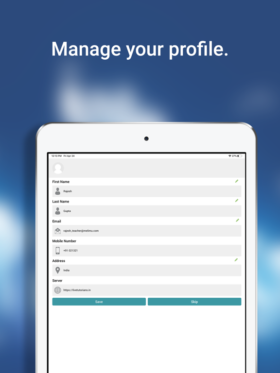 Screenshot #5 pour Livetutorians Educator