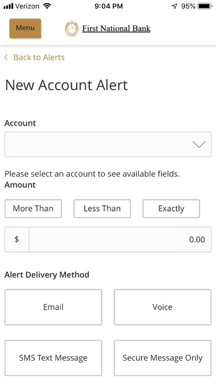 First National Bank – Mobile screenshot-3