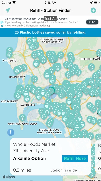 Refill - Water Station Finder