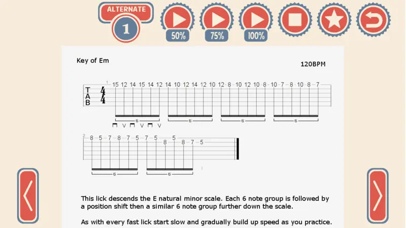 85 Metal Guitar Licks screenshot 2 of 4