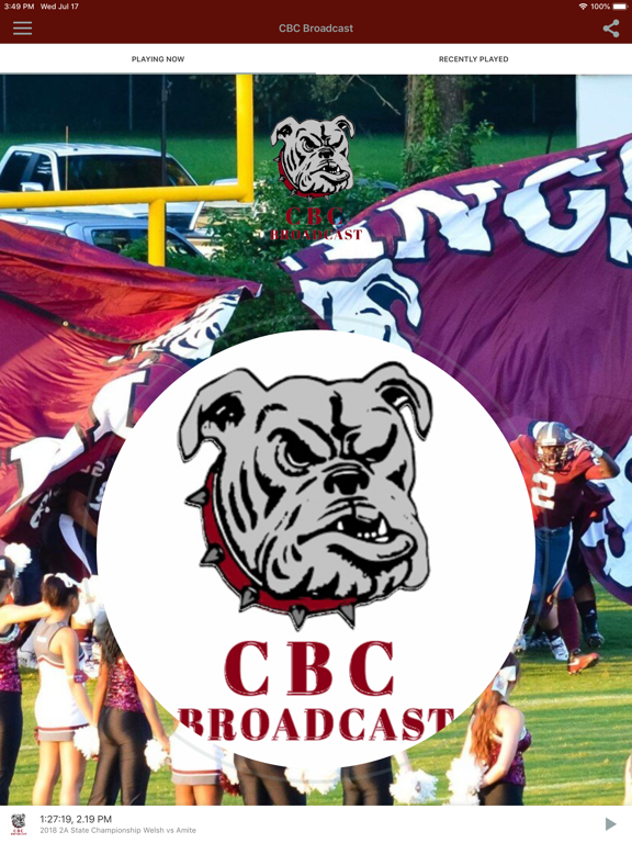 CBC Broadcast iPad screenshot 1 - Sports app