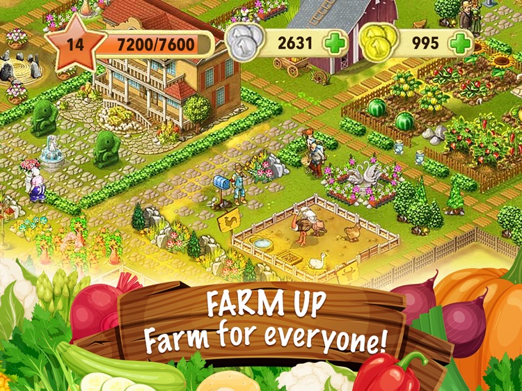 Farm Up! HD: farming business screenshot-3