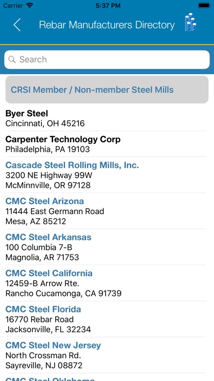 CRSI Rebar Reference