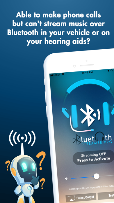 Screenshot #1 pour Bluetooth Streamer Pro