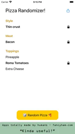 Pizza Randomizer iPhone image 3