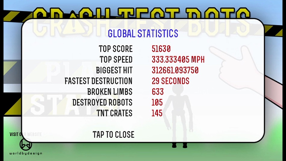 #8. Crash Test Bots (iOS) By: Neil King