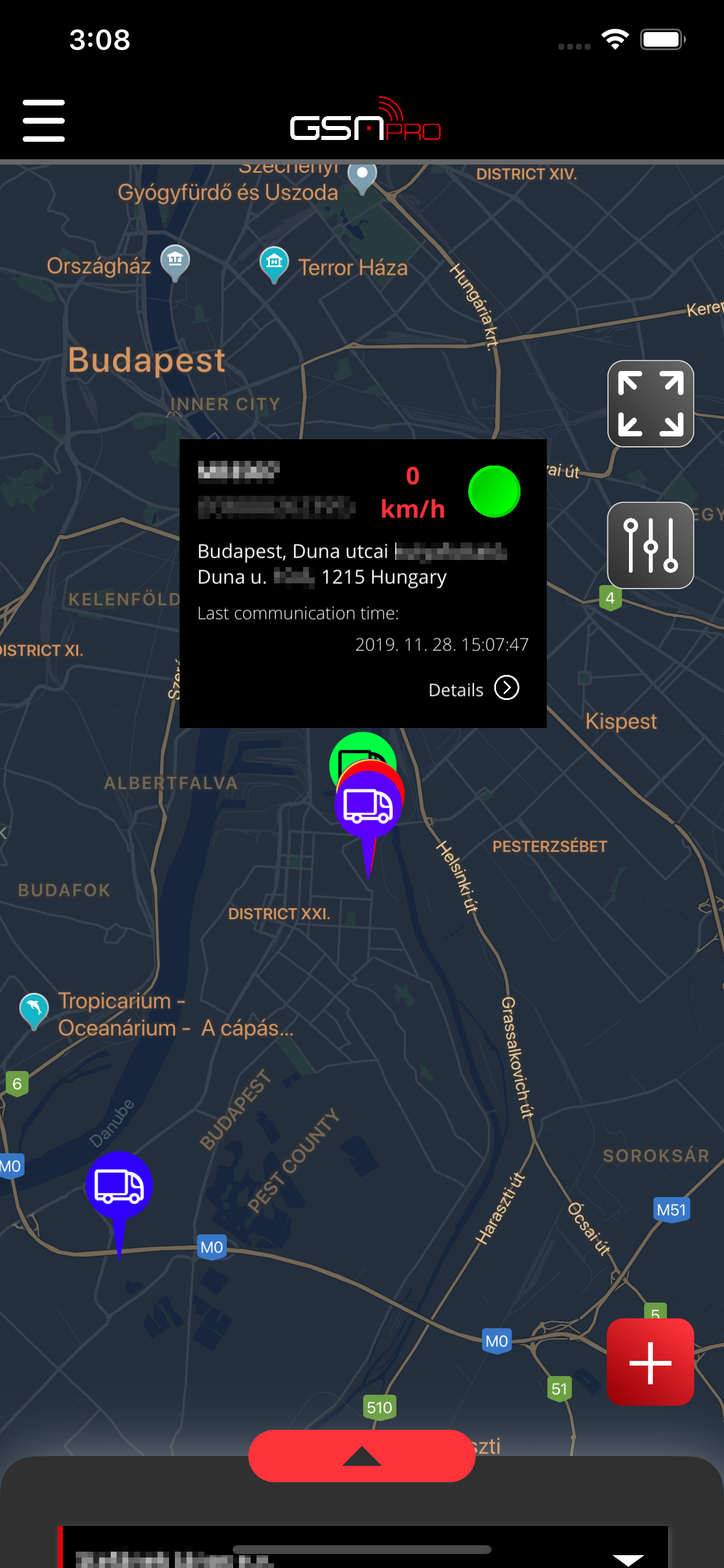 GSMPRO Tracker