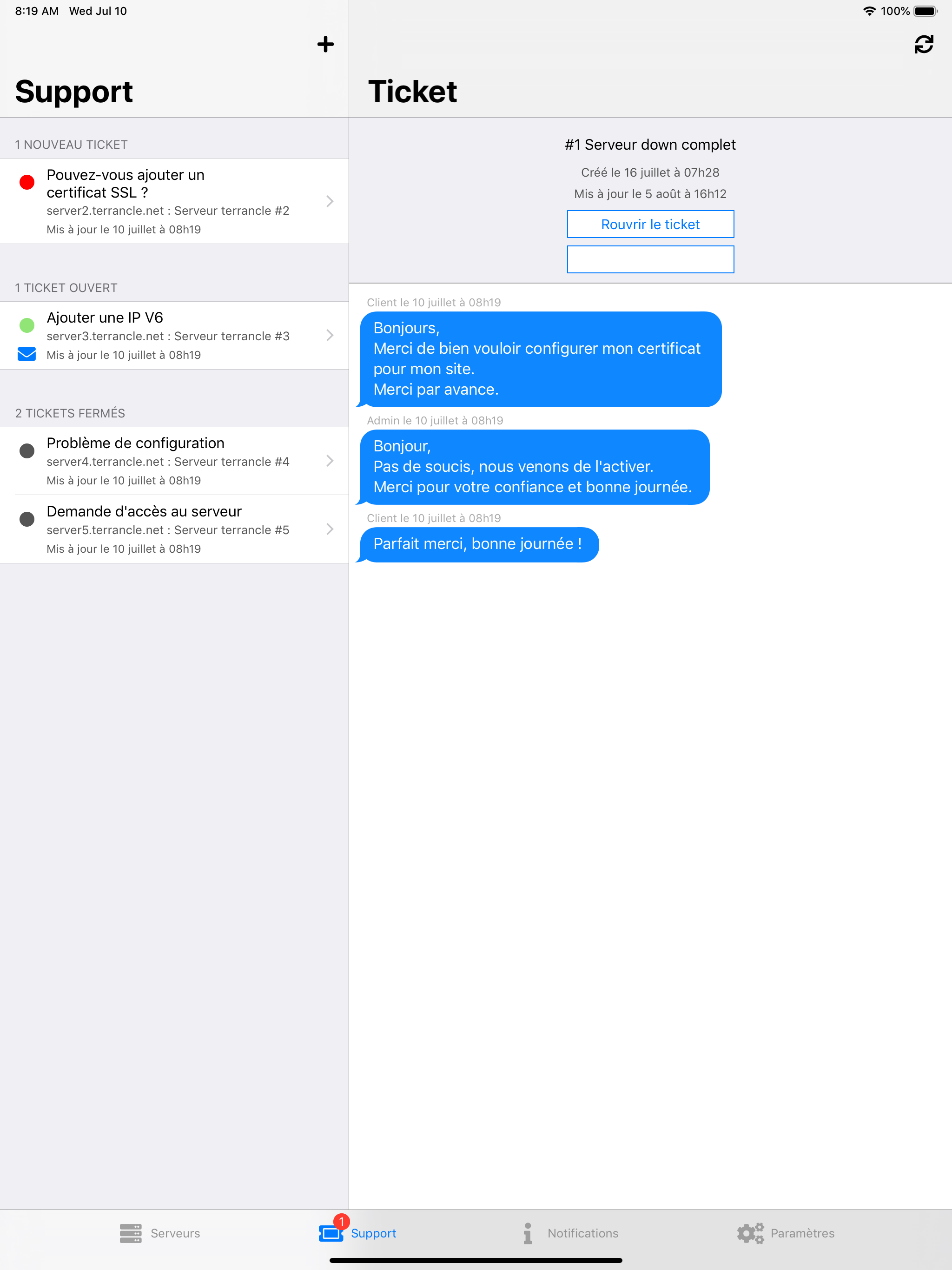 Infogerant screenshot 7