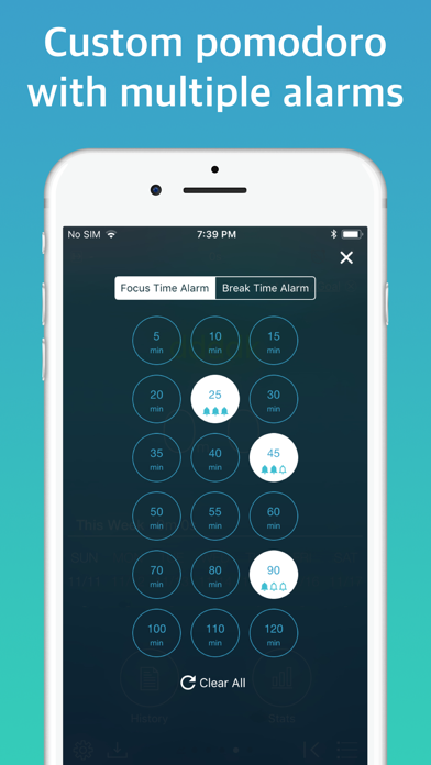 Focus Timer : フォーカスタイマーのおすすめ画像7