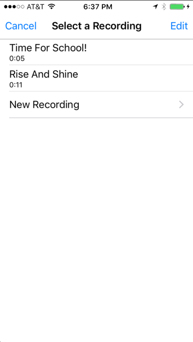 My Voice Alarm Screenshot
