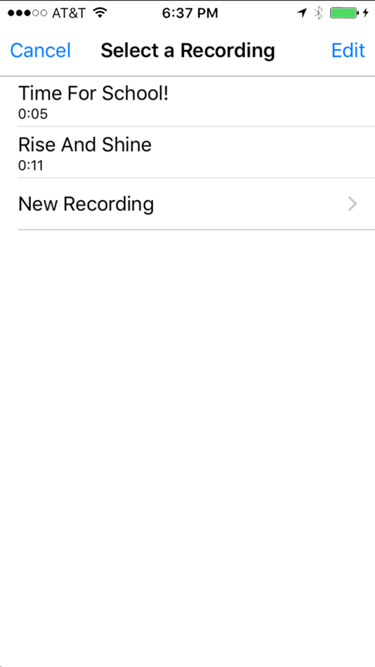 #4. My Voice Alarm (iOS) By: Arlo Leach