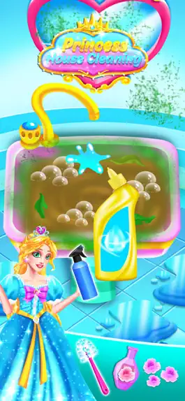 Game screenshot Princess Castle House Cleaning hack