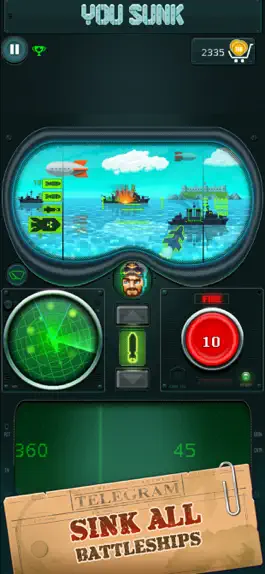 Game screenshot You sunk submarine sea battle mod apk
