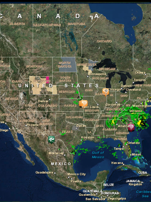 Screenshot #4 pour HD Weather Doppler Radar