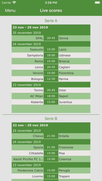 Italian Soccer Live
