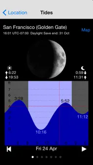 Tide Table Chart iphone bilder 4