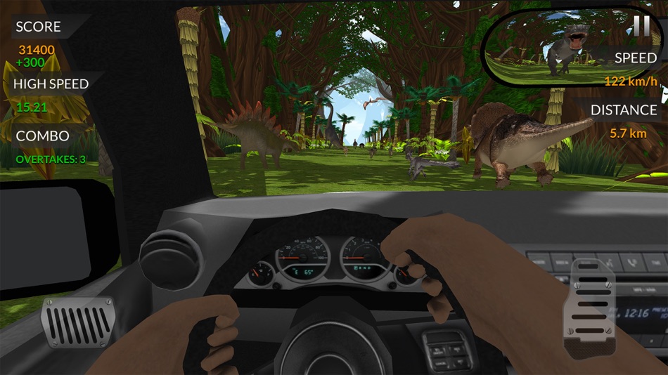 #5. T-Rex Escape - Dino Park (iOS) Podle: Pepi Pepi Pepi SL