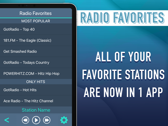 Screenshot #5 pour Radio Favorites