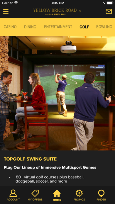 Turning Stone Resort Casino Screenshot
