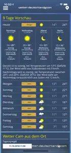 wetter DE screenshot #2 for iPhone