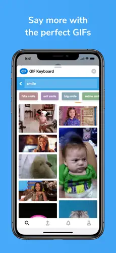 Captura de Pantalla 2 GIF Keyboard iphone