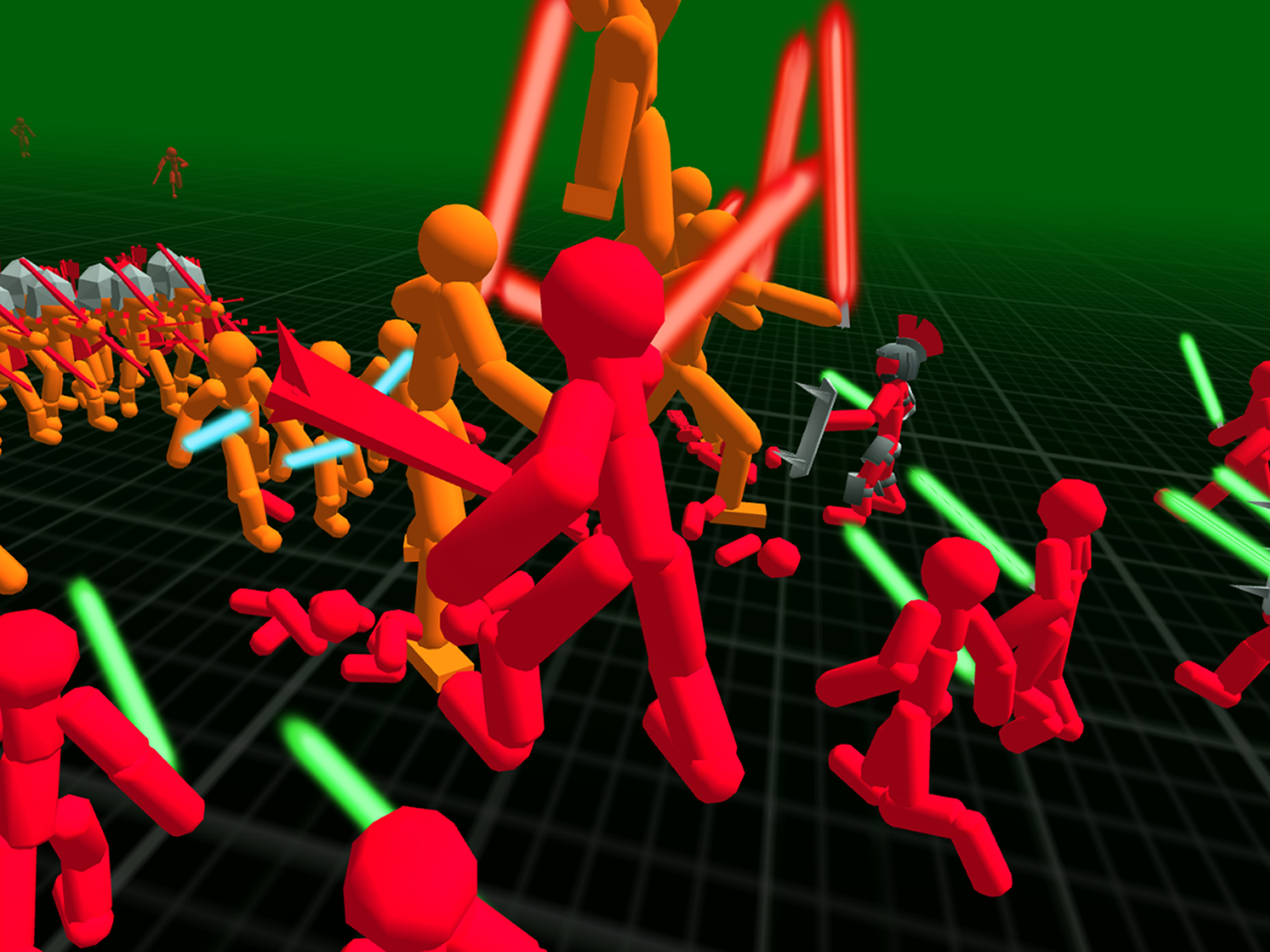 Stickman Neon Battle Simulator
