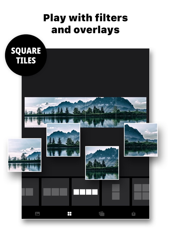 Grid++ iPad screenshot 4 - Photo & Video app