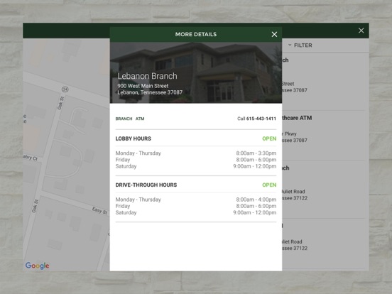 CedarStone Bank iPad screenshot 3 - Finance app