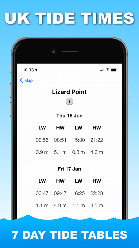 Tide Times UK : British Tides - 2.0.4 - (iOS)