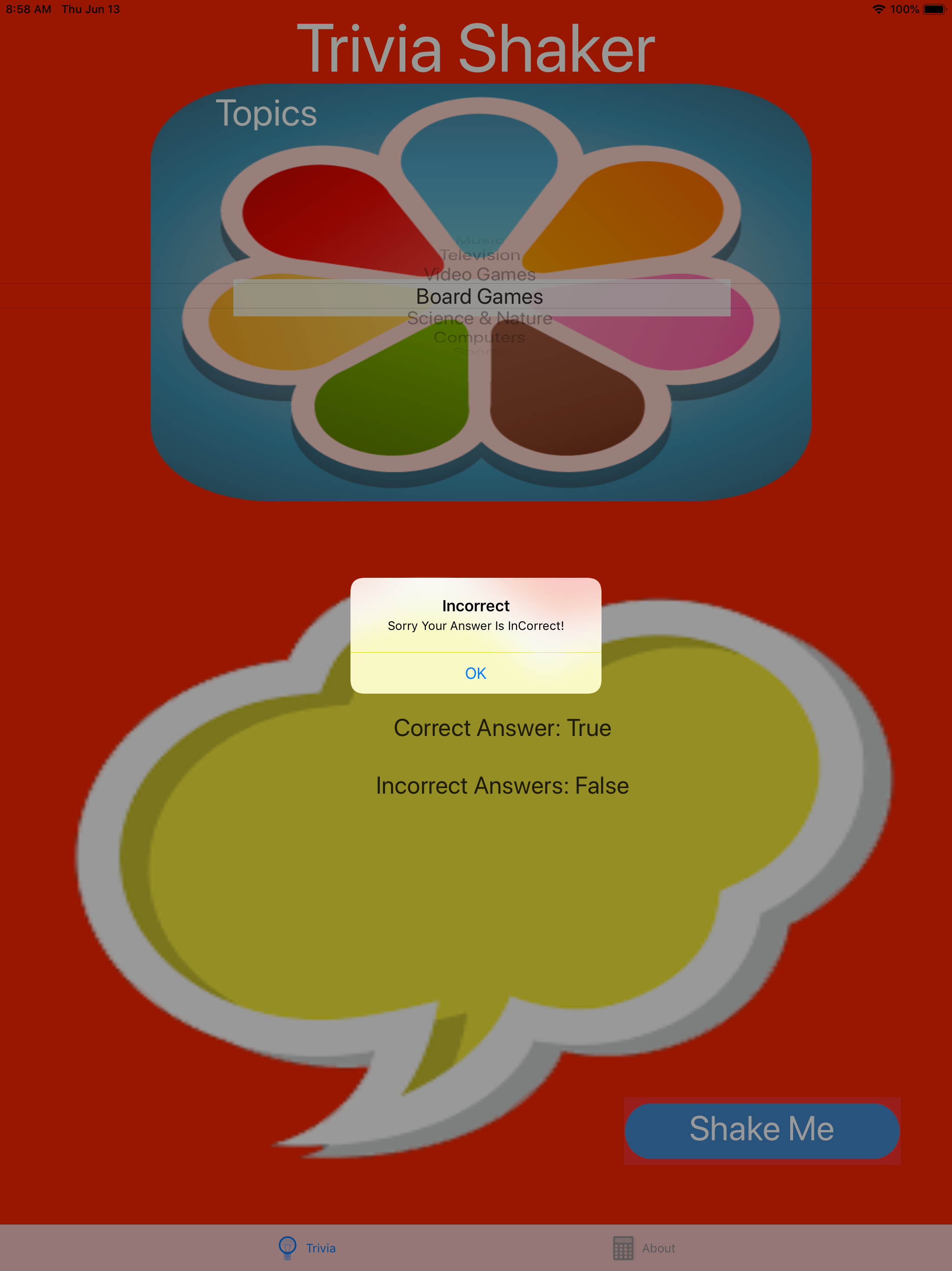 TriviaShaker screenshot 9